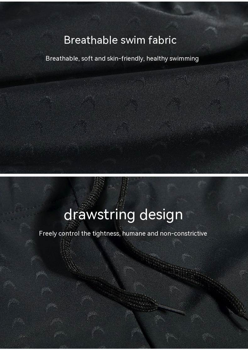 Men’s Waterproof Swim Cap & Goggles Set