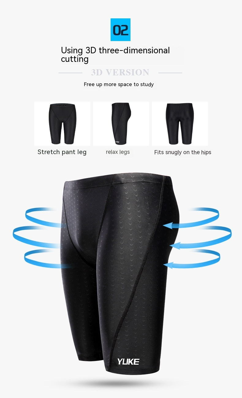 Men’s Waterproof Swim Cap & Goggles Set