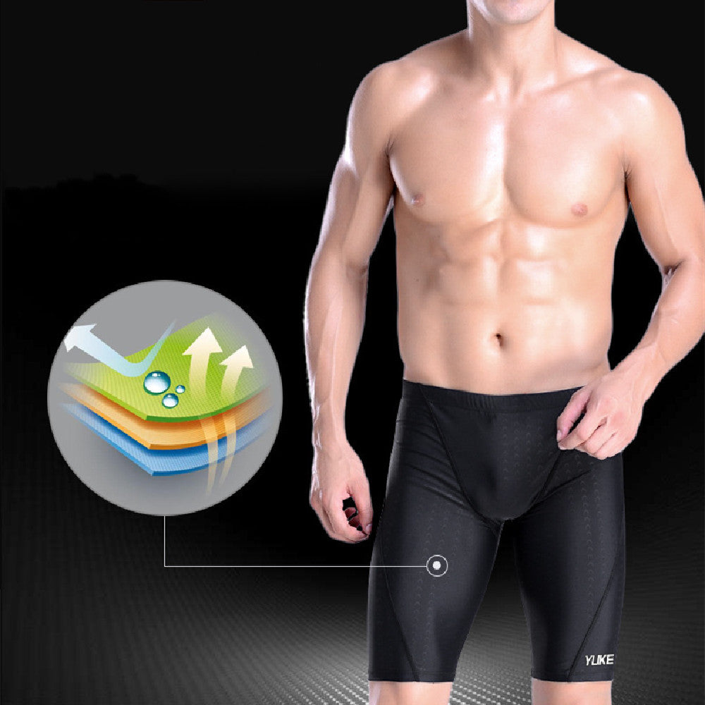 Men’s Waterproof Swim Cap & Goggles Set
