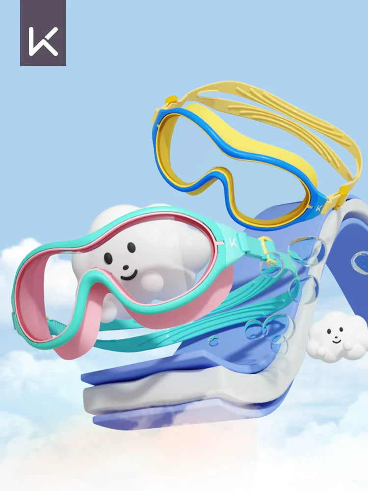 Premium HD Anti-Fog Kids Swimming Goggles