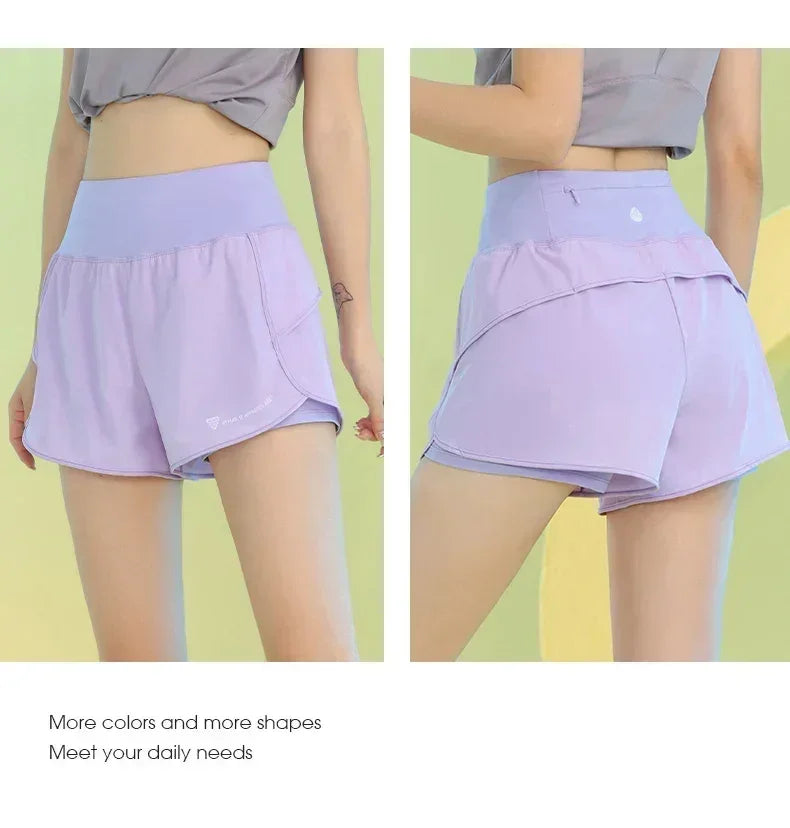 Women’s Lightweight Yoga & Workout Shorts with Pocket