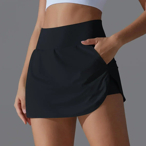 Una-Shop High Waist Yoga Shorts with Pockets – Women’s Gym & Fitness