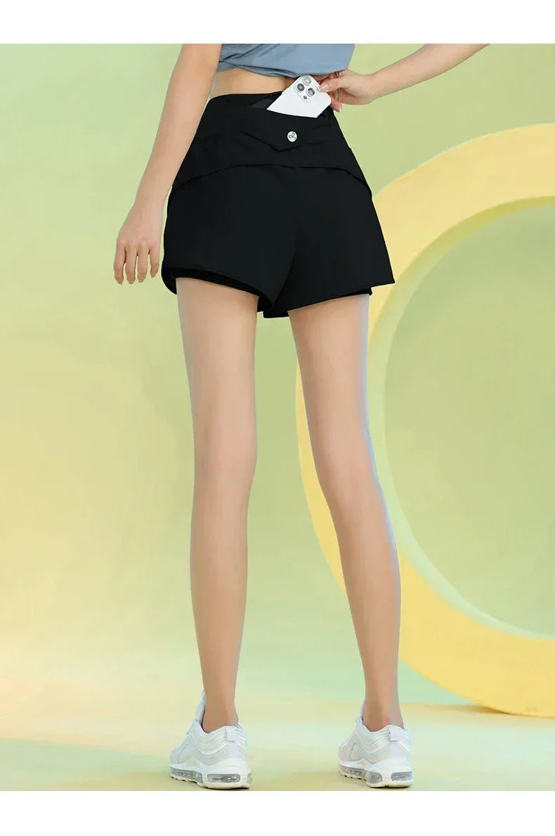 Women’s Lightweight Yoga & Workout Shorts with Pocket