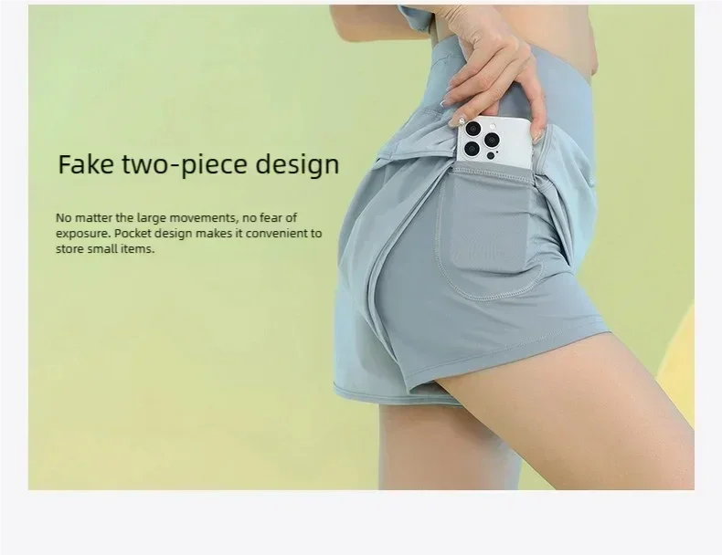 Women’s Lightweight Yoga & Workout Shorts with Pocket