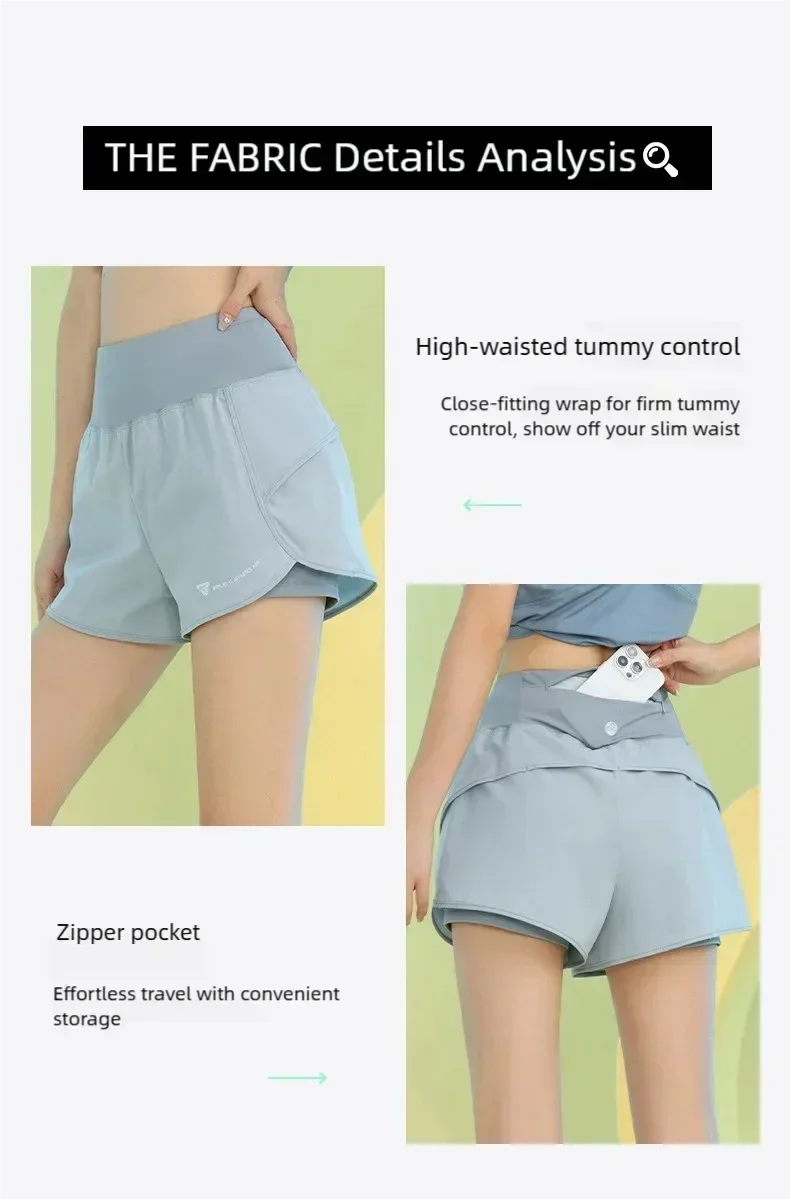 Women’s Lightweight Yoga & Workout Shorts with Pocket