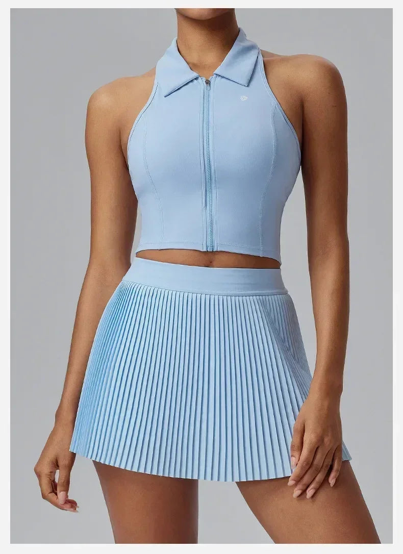 Women’s Floral Sports Skirt with Shorts