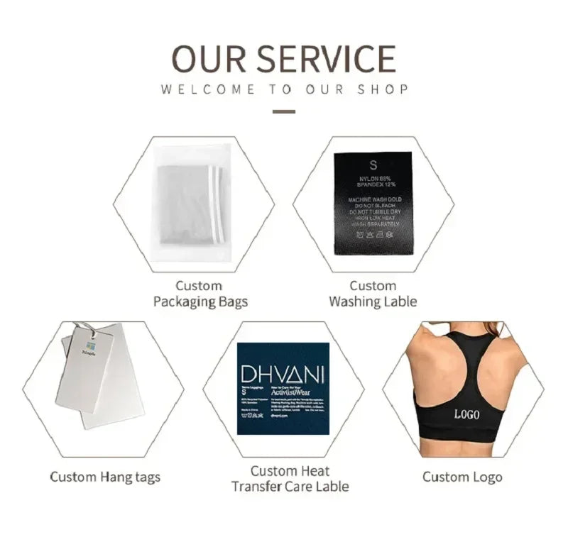 Solid Color Women’s Sports Bra – High Support Fitness Top