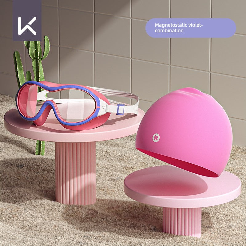 Premium HD Anti-Fog Kids Swimming Goggles