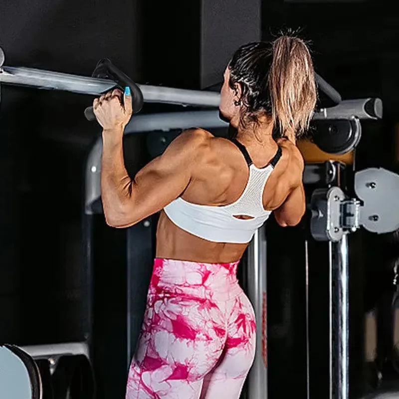 1 Pair Multi-Functional Pull-Up & Rowing Handles – Home Gym