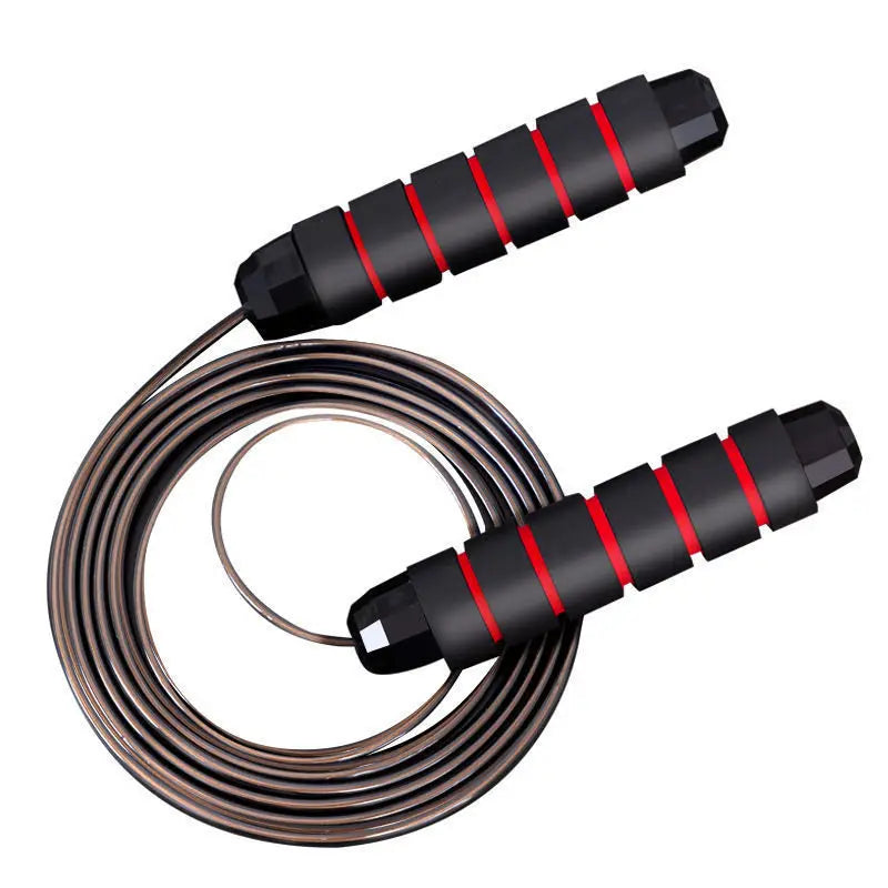 Rapid Speed Adjustable Steel Wire Jump Rope – Fitness Training