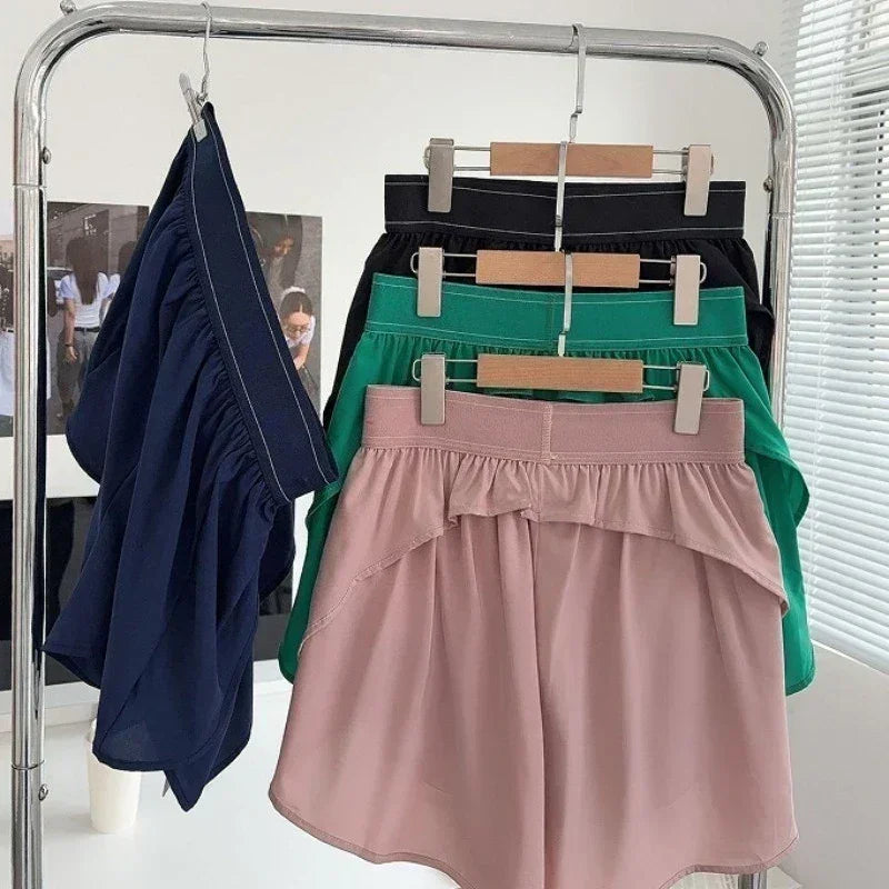 High-Waisted Quick-Dry Sports Shorts – Outdoor Running & Yoga