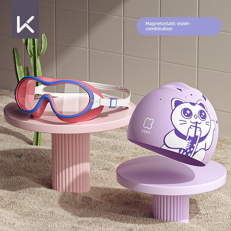 Premium HD Anti-Fog Kids Swimming Goggles