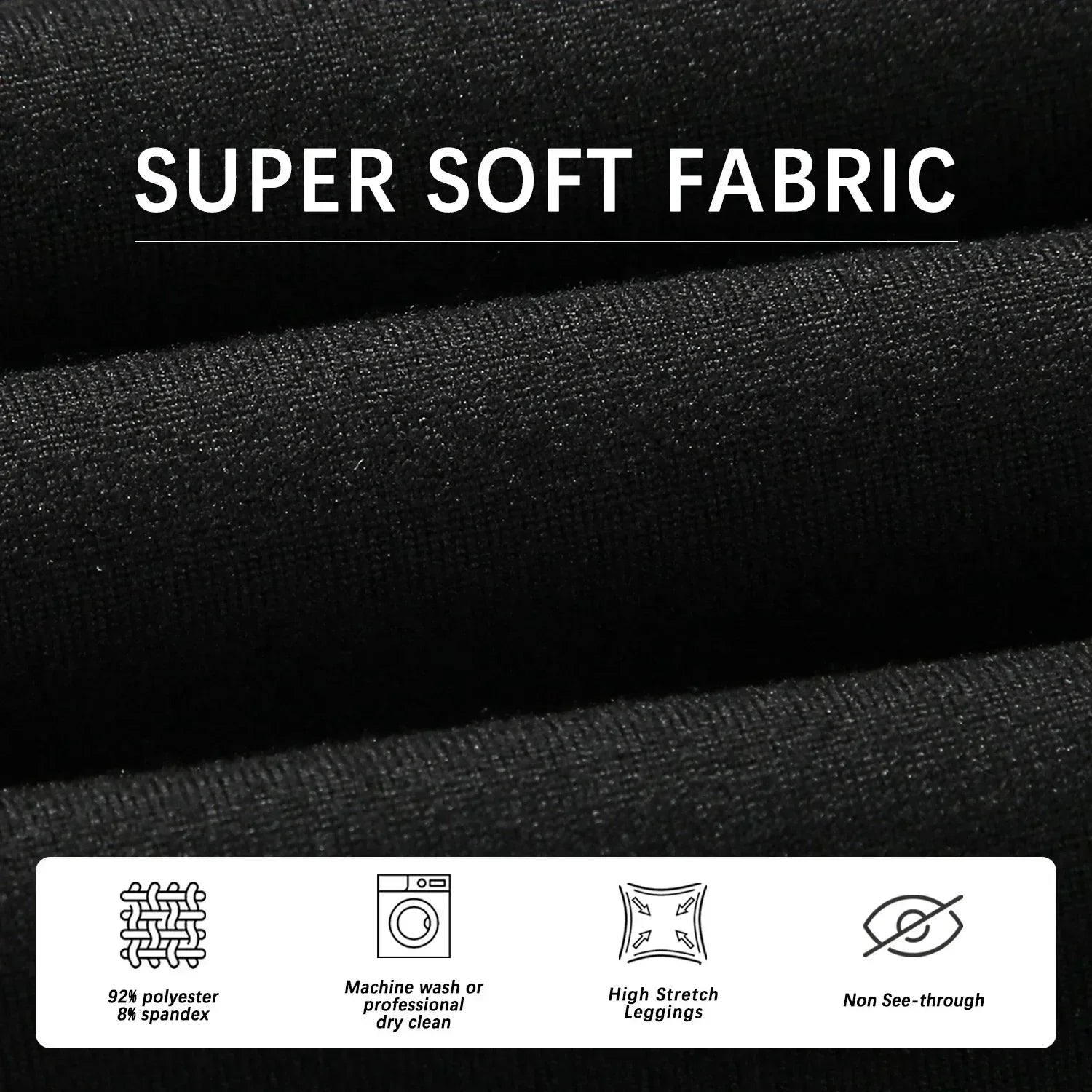 3-Pack Women’s High-Waisted Biker Shorts – Tummy Control