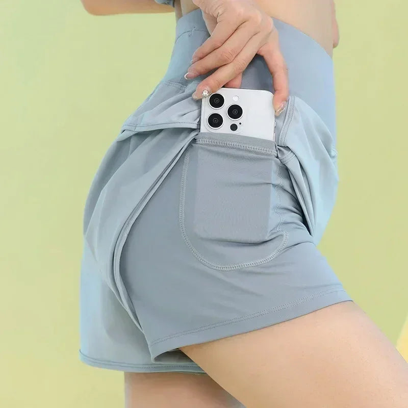 Women’s Lightweight Yoga & Workout Shorts with Pocket