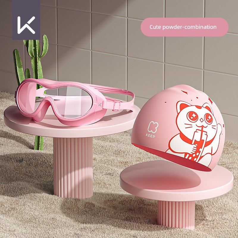 Premium HD Anti-Fog Kids Swimming Goggles