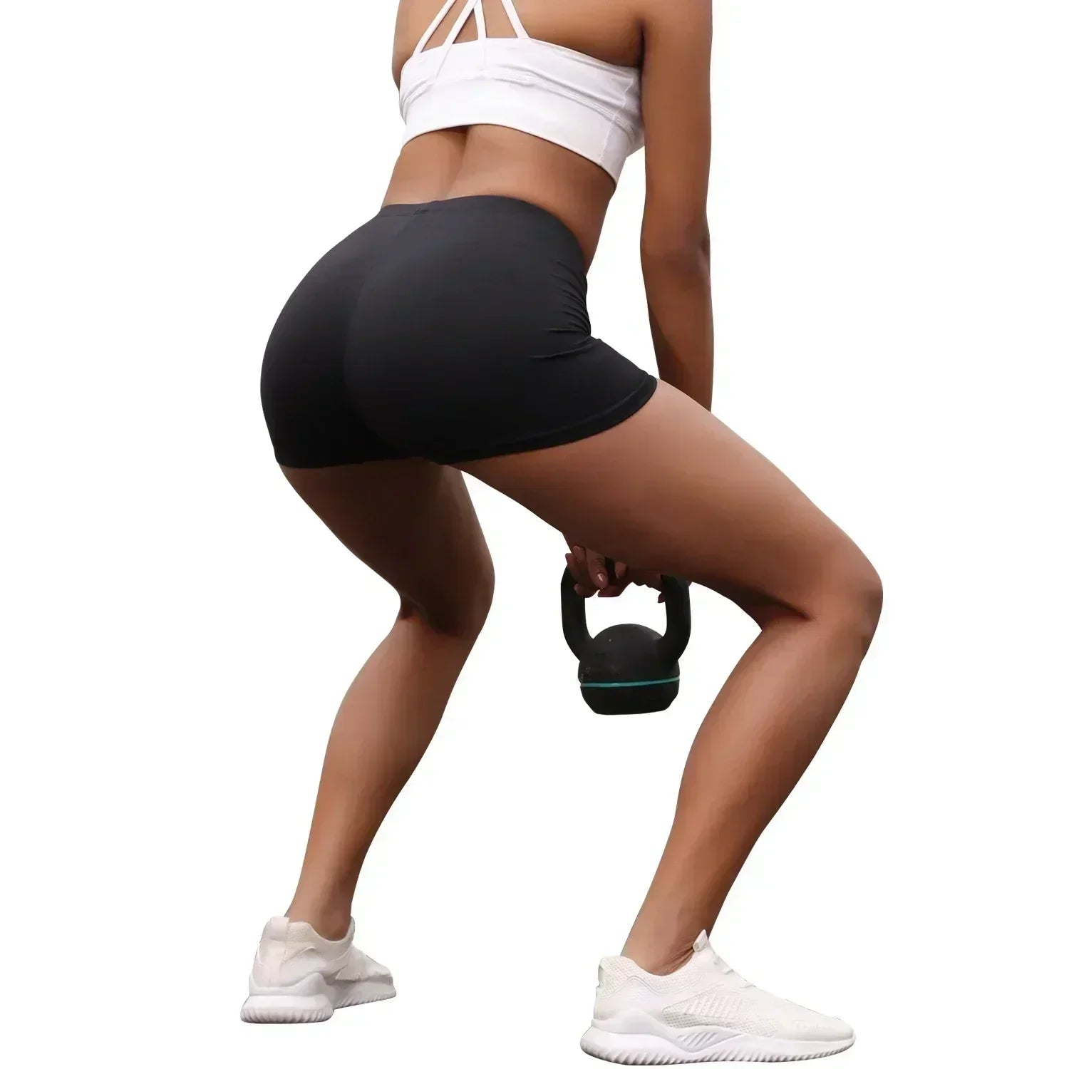 3-Pack Women’s High-Waisted Biker Shorts – Tummy Control