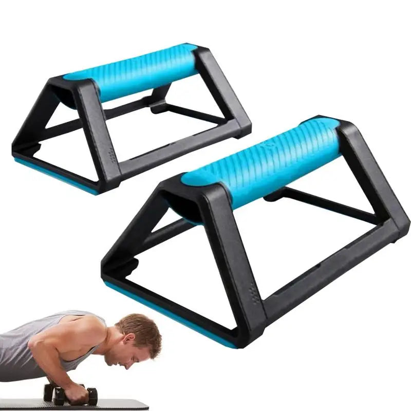 Ergonomic Push-Up Stands – Non-Slip Home Gym Equipment