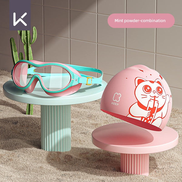 Premium HD Anti-Fog Kids Swimming Goggles