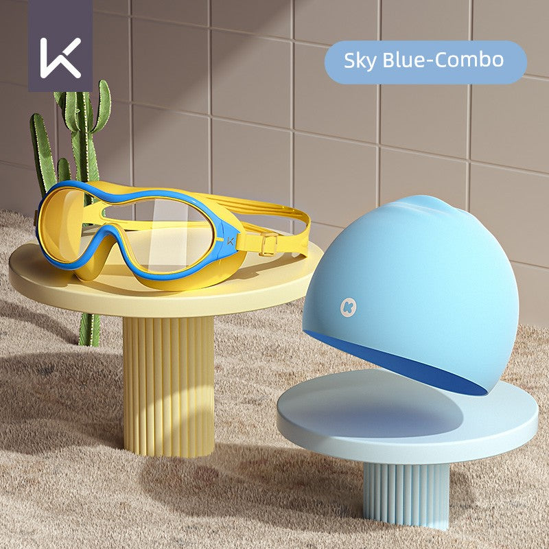 Premium HD Anti-Fog Kids Swimming Goggles