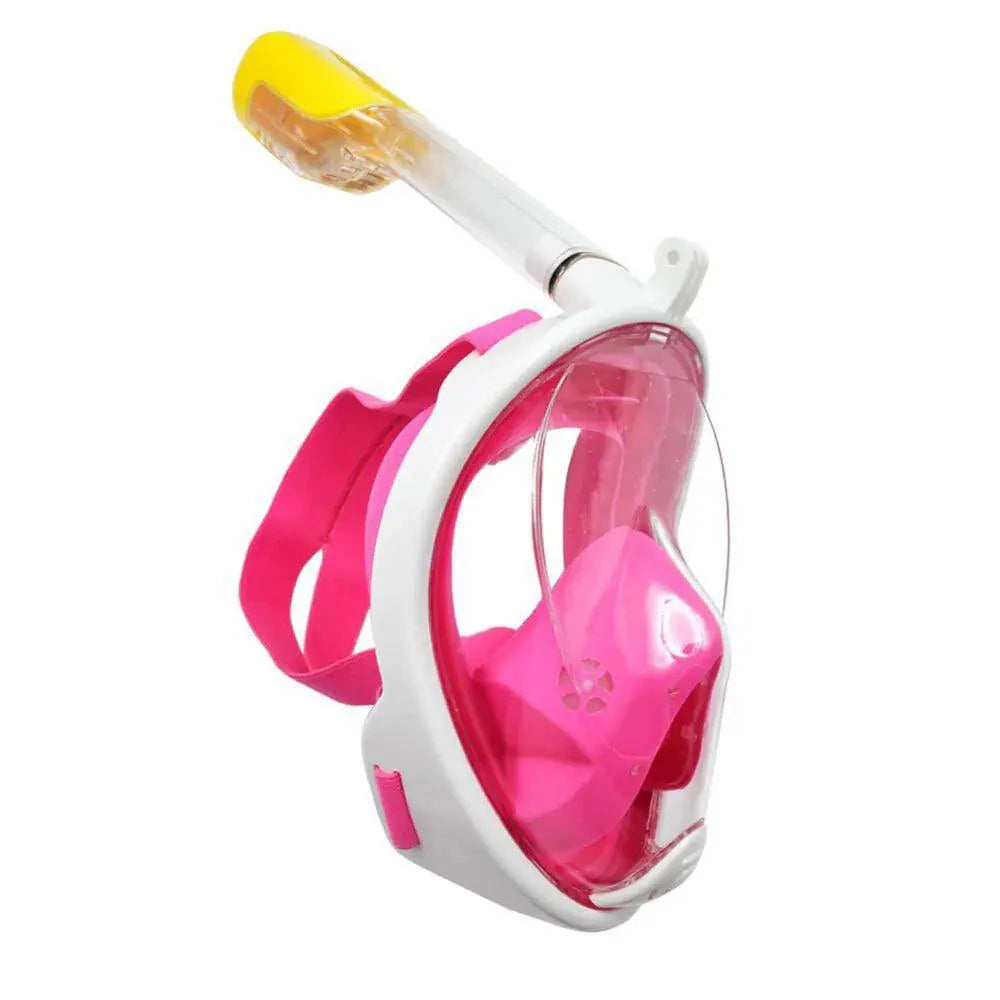 ClearView Snorkel Mask – 180° Vision, Anti-Fog