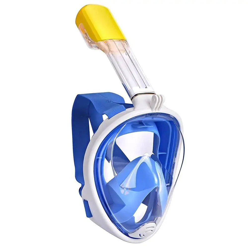 ClearView Snorkel Mask – 180° Vision, Anti-Fog